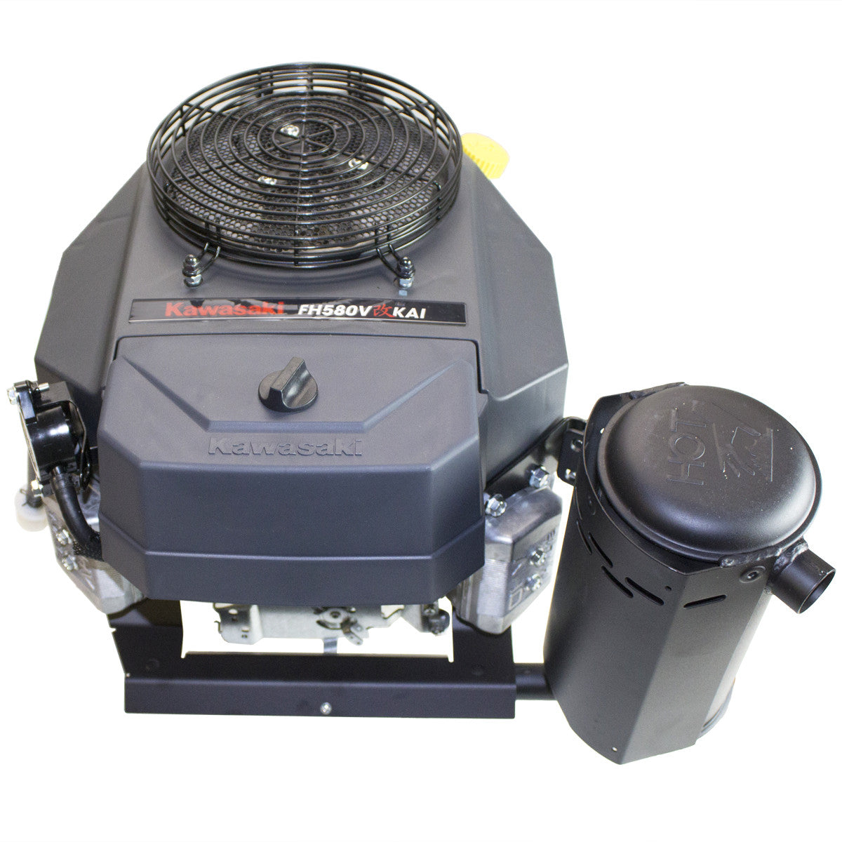 Kawasaki FH580V-GS20-S Motor V-Twin OHV KAI vertical de 19 HP ES 15 amperios 1" x 3-5/32"