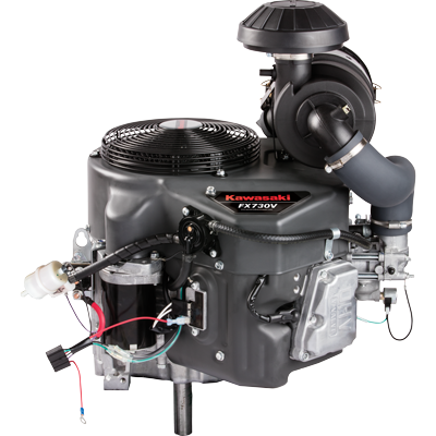 Kawasaki FX730V-HS09S Engine 1-1/8" X 3-15/16" Vertical Shaft Electric Start 23.5 HP