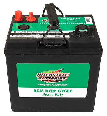 Interstate GC2-HD-AGM 6 Volt Battery — Russo Power Equipment