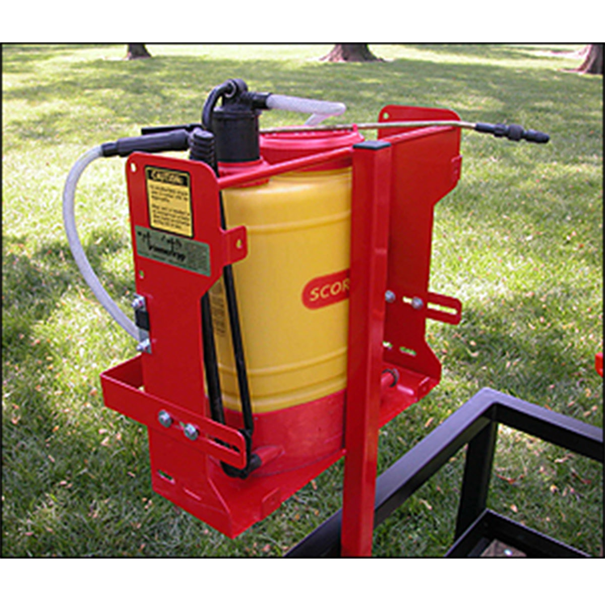 Trimmer Trap ET/GP-1 Blower/Sprayer Rack (Closed Trailer)