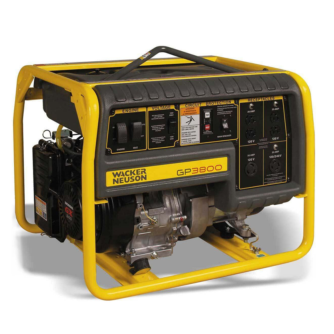 Generador portátil premium Wacker Neuson GP 3800A
