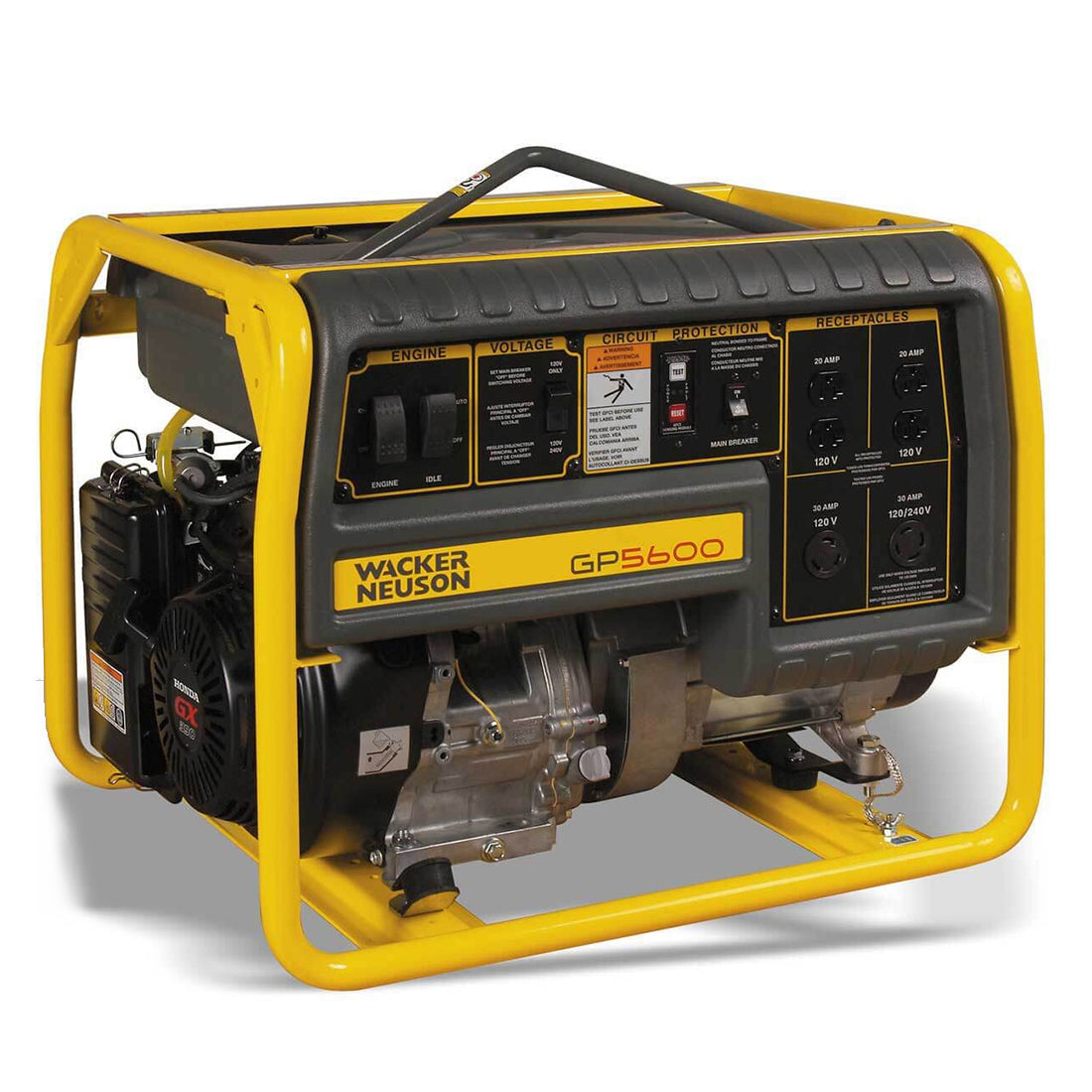 Generador portátil Wacker Neuson GP 5600A