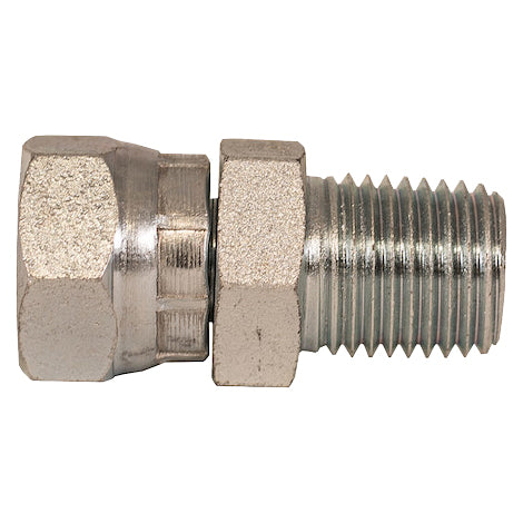 Buyers H9205X6X6 Tubo hembra NPSM de 3/8" giratorio a macho de 3/8"