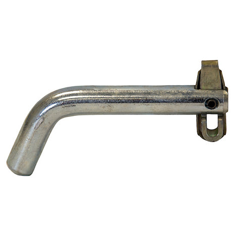Buyers HP625SC Conjunto de pasador de enganche de zinc transparente de 5/8 x 4,0" con clip de resorte