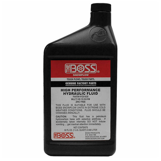 Boss HYD01835 Fluido hidráulico 1 cuarto de galón.