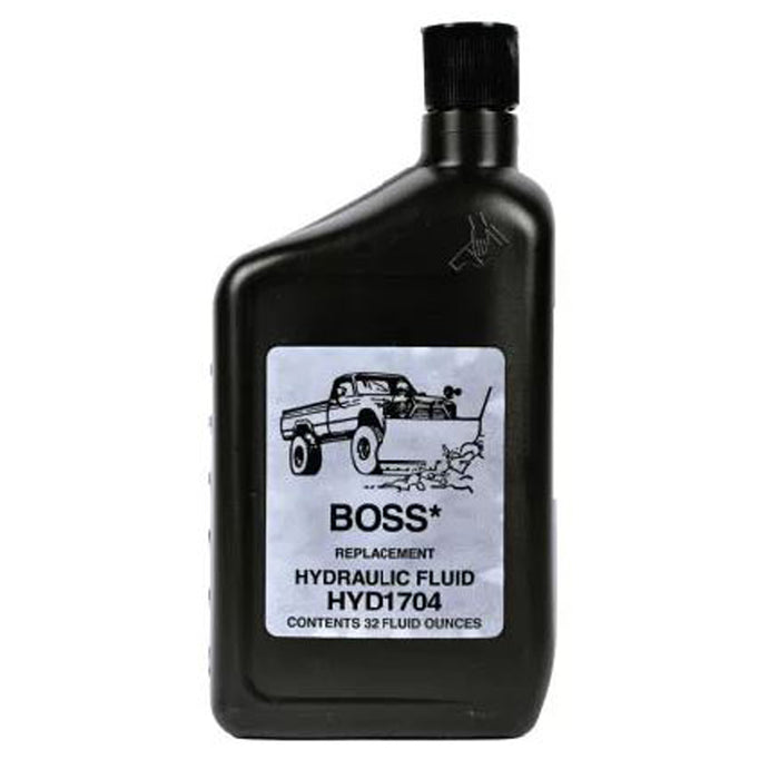 Boss HYD01704 Fluido hidráulico para quitanieves de alto rendimiento, 1 cuarto de galón