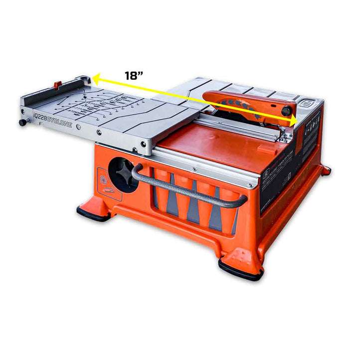 iQ228CYCLONE 7 In. Dry Cut Tile Saw