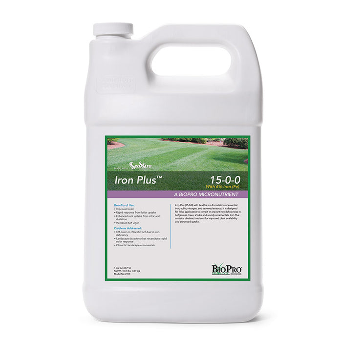 Ecologel Solutions 57195 Iron Plus (15-0-0) 2.5 Gal
