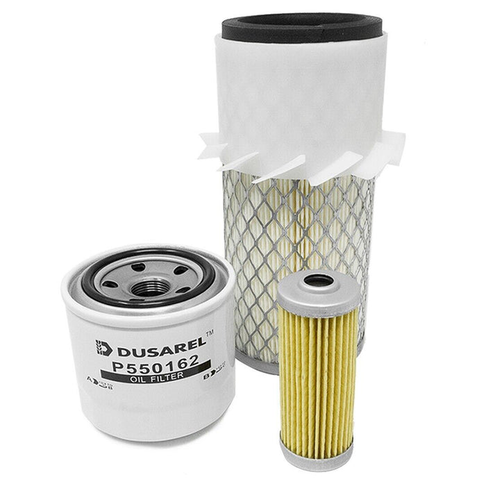Kit de mantenimiento de filtro para cortacésped Kubota D1105 F2400 FZ2100 FZ2400