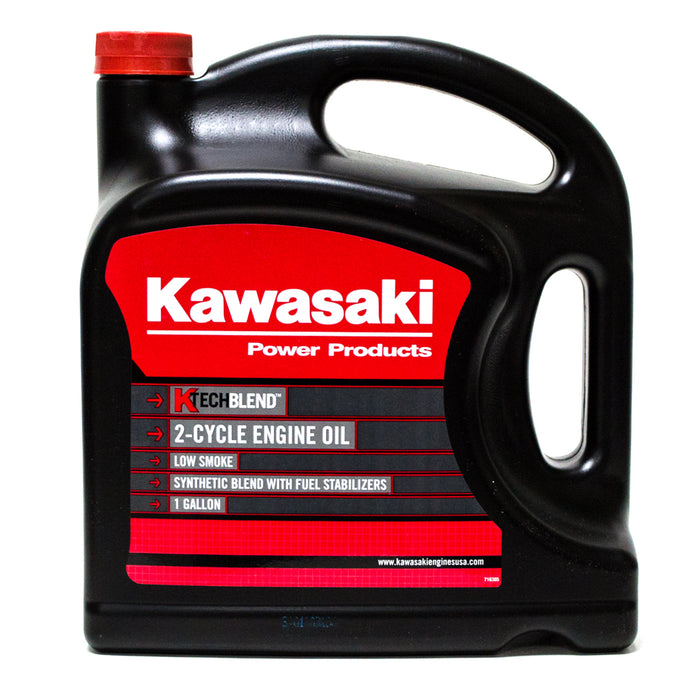 Kawasaki 99969-6086 Aceite mixto para motor de 2 tiempos, 1 galón
