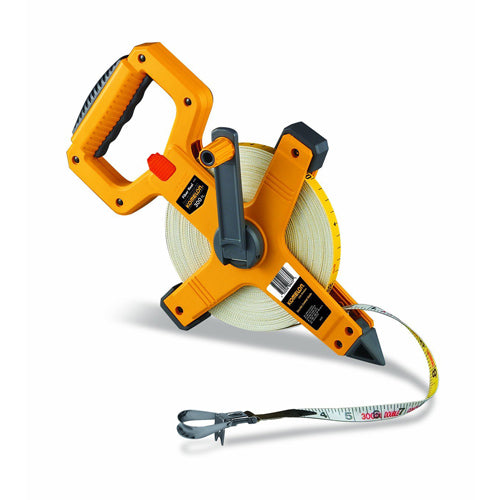 Komelon 6633 Fiberglass Open Reel Tape Measure (300')