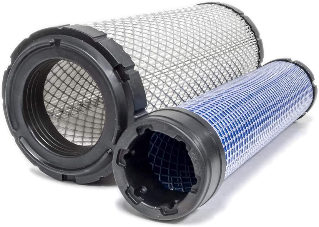Air Filter Combo for Bobcat 6666333 6666334 Kubota R1401-42270 R1401-42280 John Deere AM129028 AM129029 Toro 108-3812 108-3813