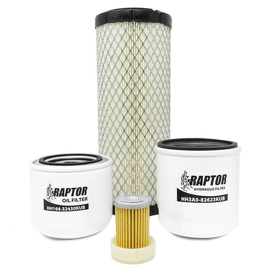 Filter Kit for Kubota L-Series L2800 L3200 L3400 L3800 w/ HST Transmissions
