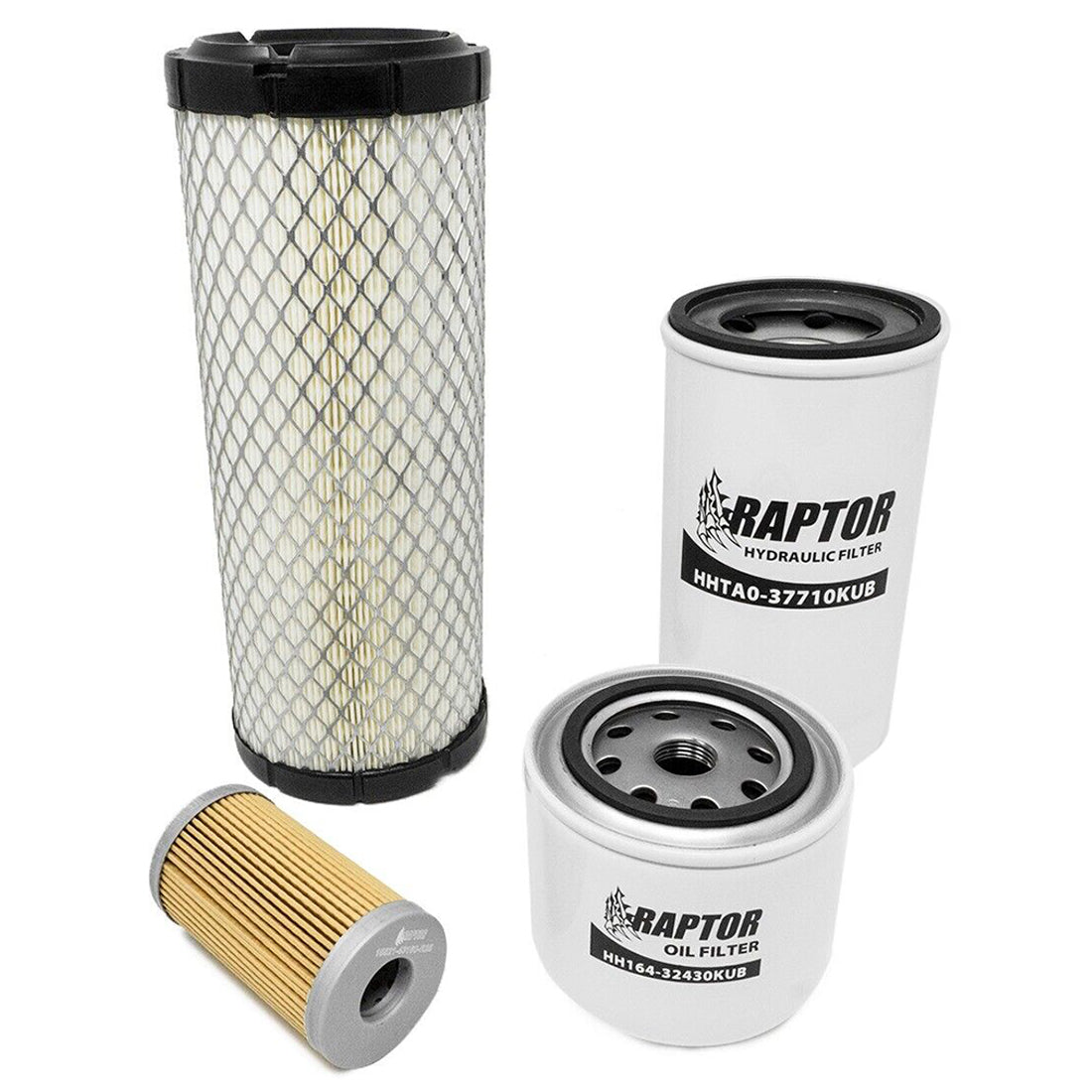 Kit completo de filtros de servicio para motores Kubota L3710 HST con V1903-AN