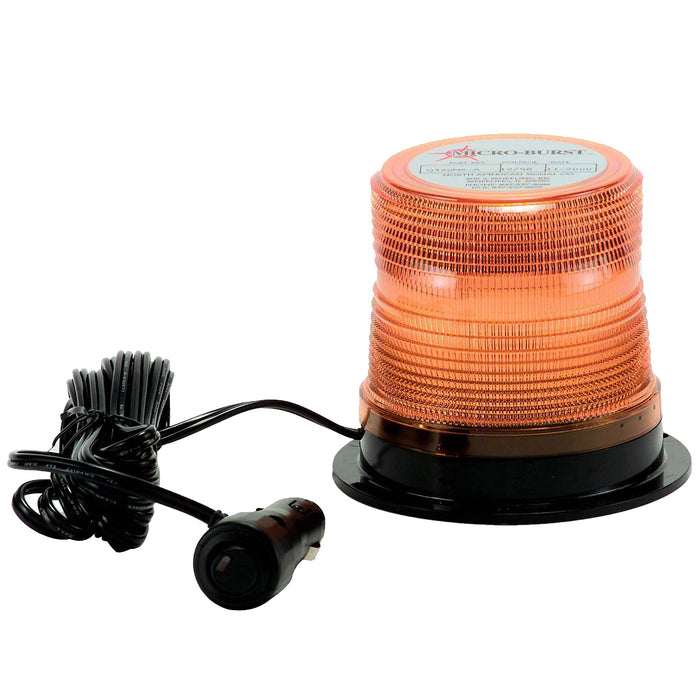 Luz de advertencia LED con microráfaga de flash cuádruple LEDQ375MX-A de North American Signal
