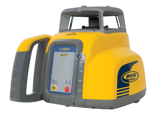 Spectra Precision Laser LL300-2 Nivel láser autonivelante con trípode y nivel de grado