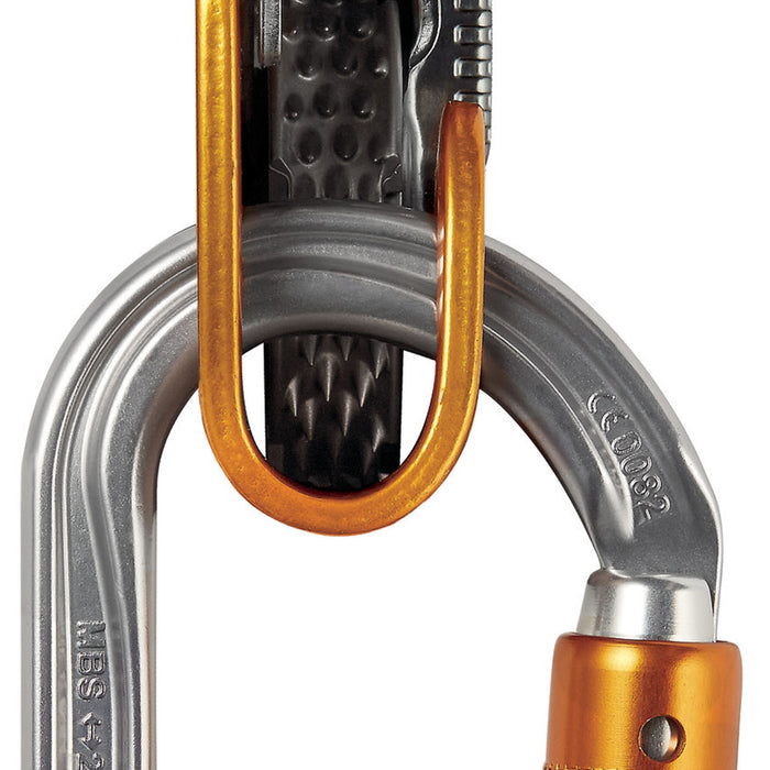 Petzl OK Lightweight Oval Carabiner with TRIACT-LOCK Gray