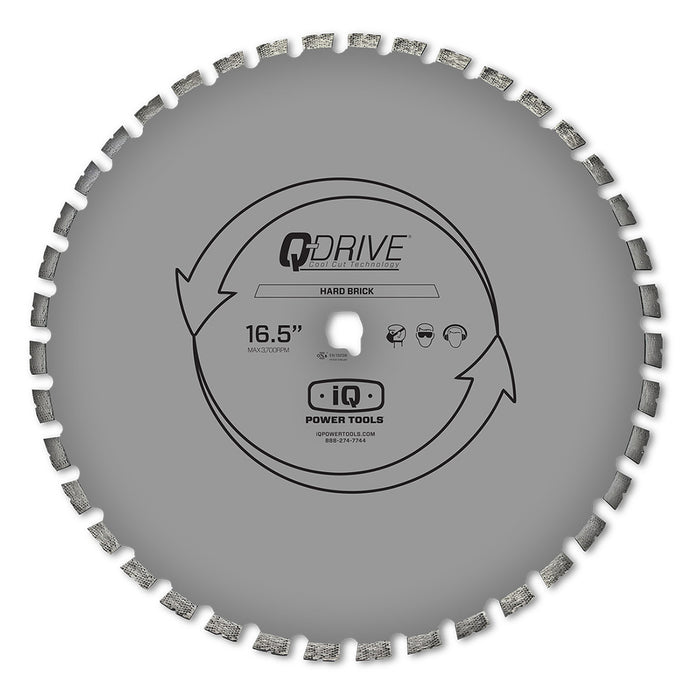 iQ Power Tools 16.5in Q-Drive Hard Brick Grey Blade with Silent Core