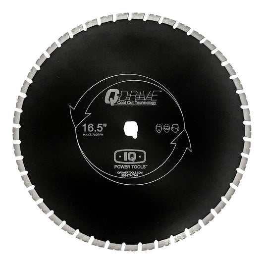 iQ Power Tools 16.5 in. Q-Drive Medium Soft Combination Blade Silent Core