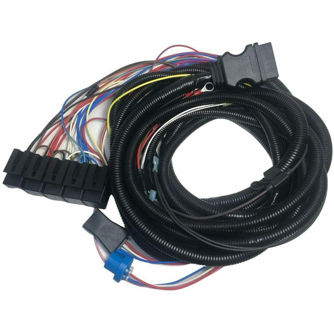Boss MSC04316 Arnés de cableado de relé lateral de camión quitanieves de 13 pines y 5