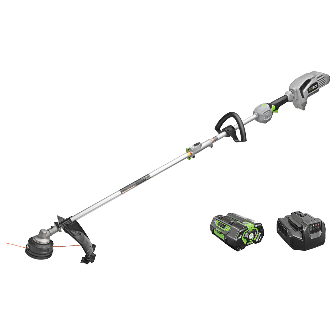 EGO Power+ Multi-Head Combo Kit: 15 In. String Trimmer & Power Head w/ 5.0ah Battery & Standard Charger