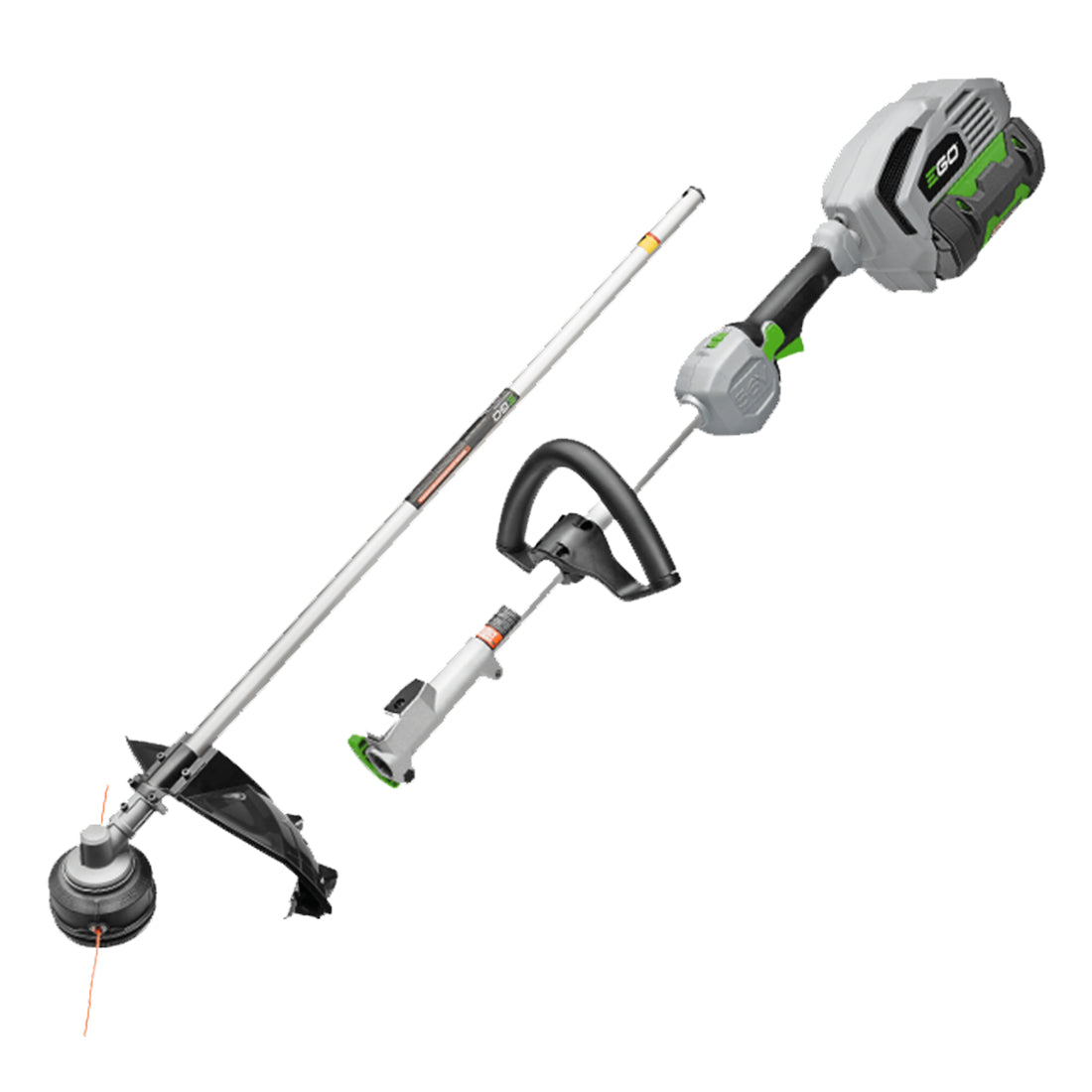 EGO Power+ Multi-Head Combo Kit: 15 In. String Trimmer & Power Head w/ 5.0ah Battery & Standard Charger