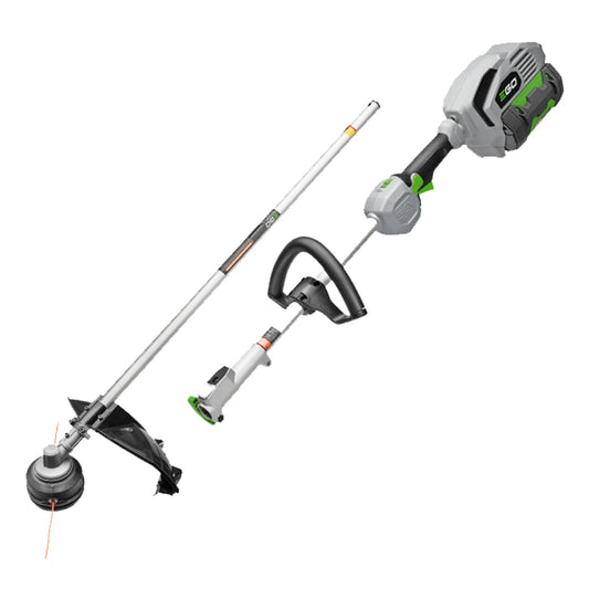EGO Power+ Multi-Head Combo Kit: 15 In. String Trimmer & Power Head w/ 5.0ah Battery & Standard Charger