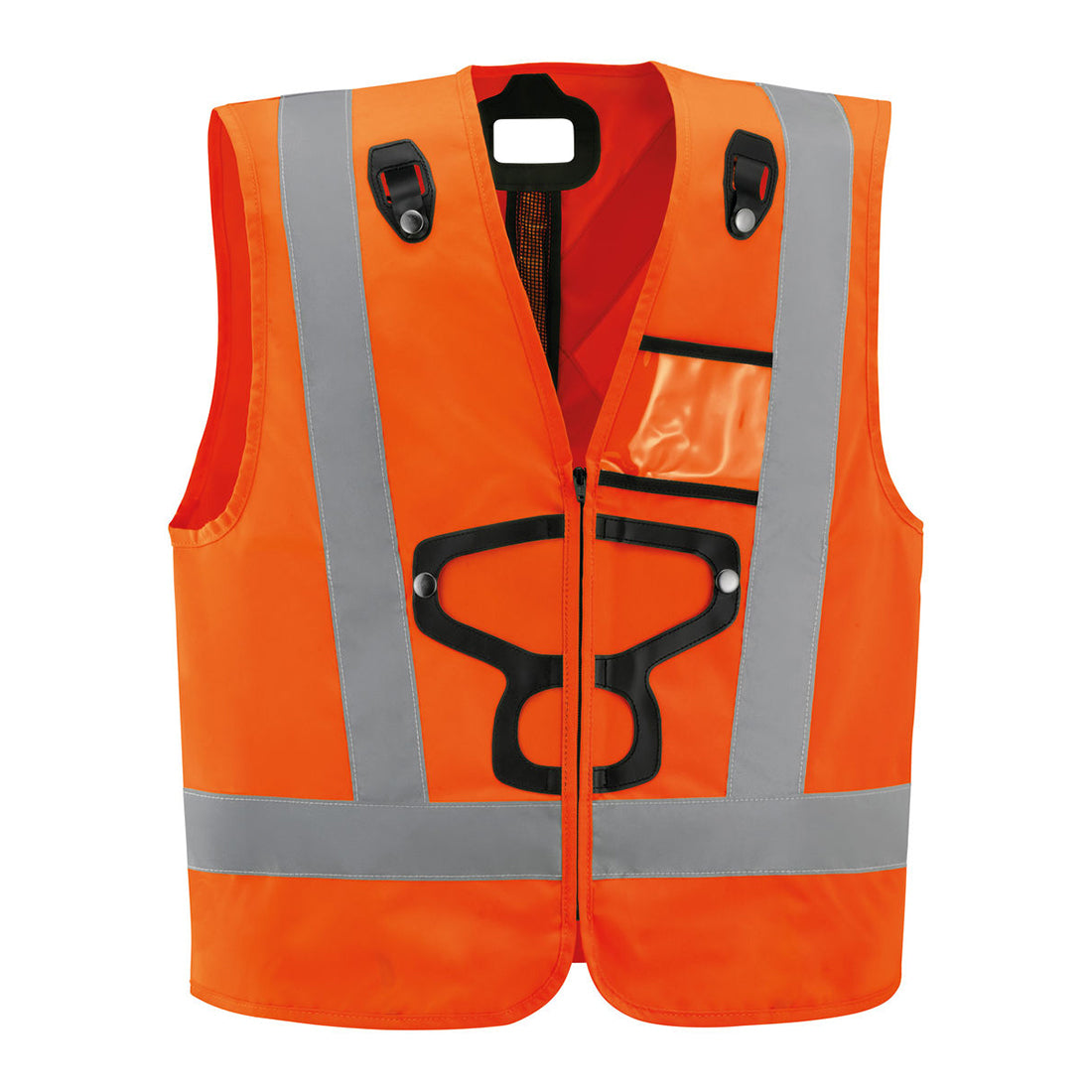 Petzl’s Hi-Viz Vest for NEWTON Harness Orange