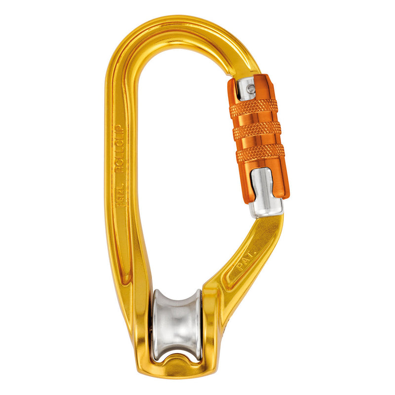 Petzl Mosquetón de polea ROLLCLIP A con TRIACT-LOCK
