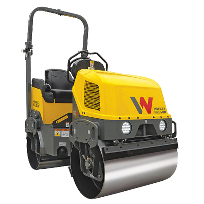Wacker Neuson RD12-90AF Ride-On Tandem Roller with Foldable ROPS