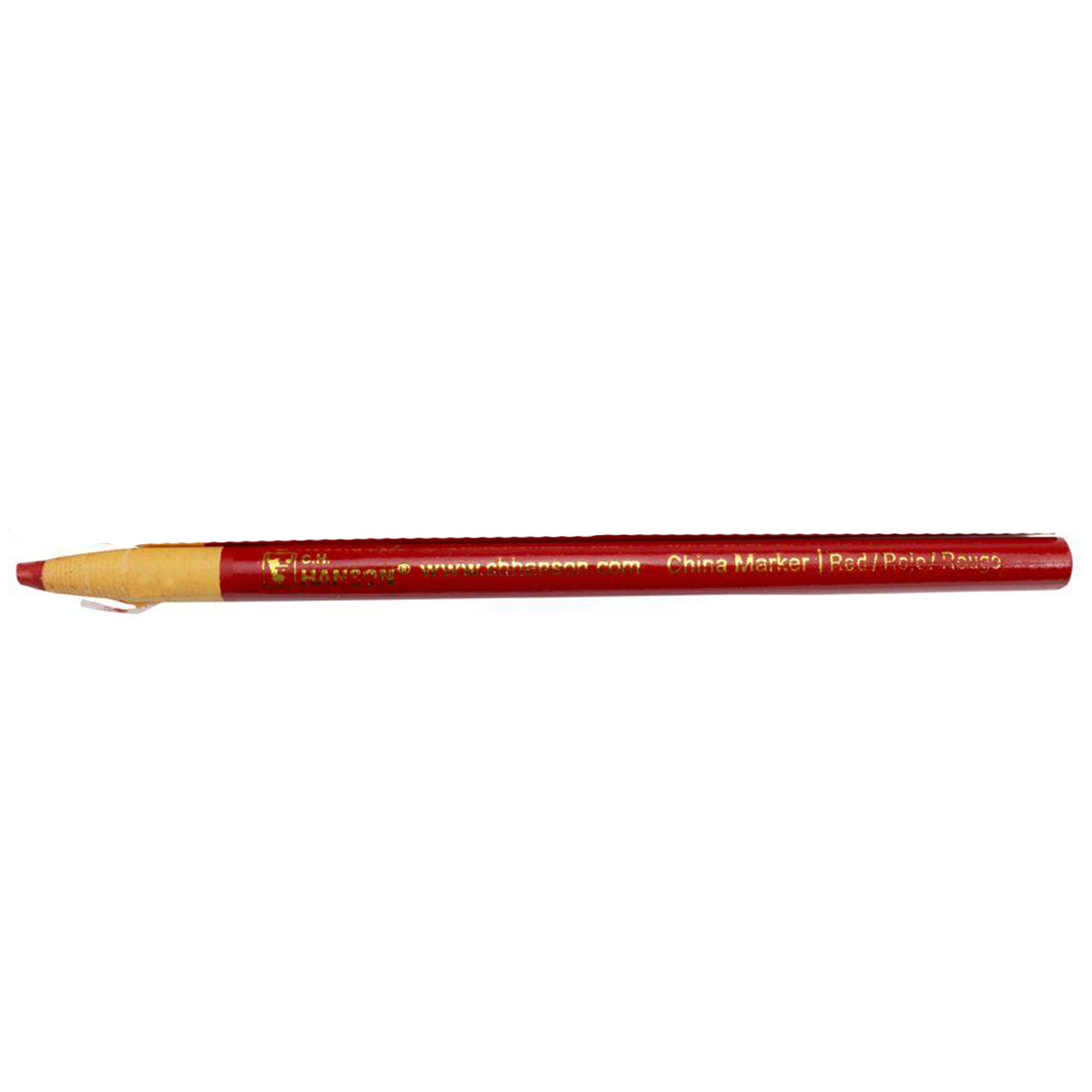 True Value 130484 CH Hanson Red China Marker Pencil — Russo Power Equipment