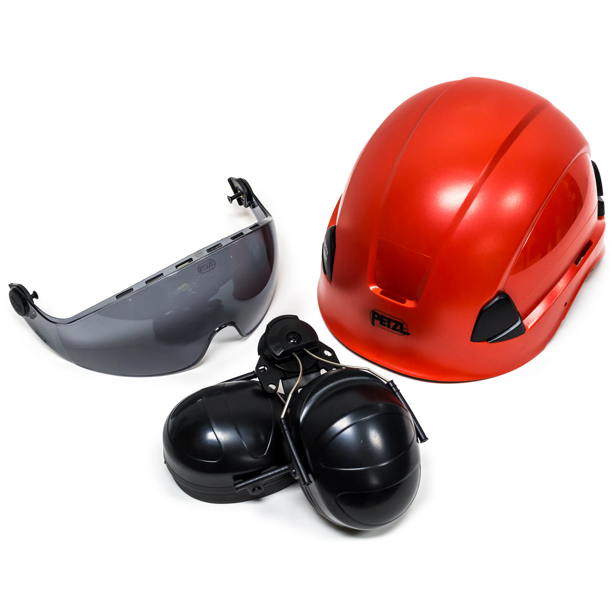 Petzl Vertex Kit de casco cómodo (rojo)