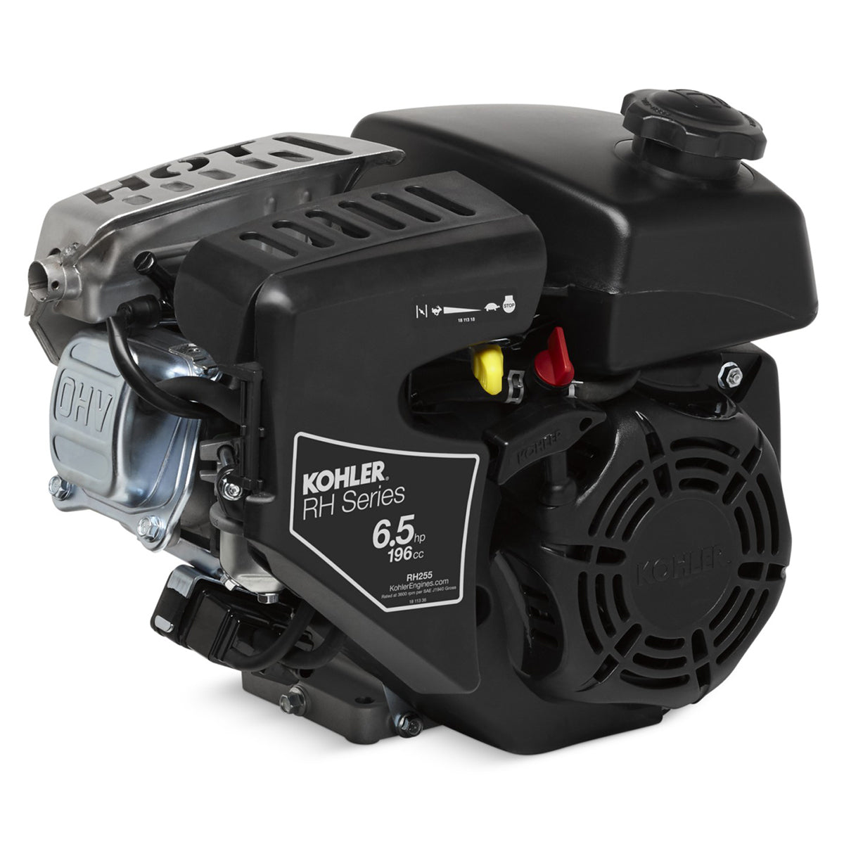 Kohler PA-RH265-3103 Engine 3/4" X 2.43" Horizontal Shaft Recoil Start 6.5 HP