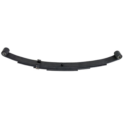 Resorte de ojo doble de 4 hojas, 25-1/4” de largo, capacidad de 2400 lb