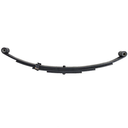 Resorte de ojo doble de 4 hojas, 25-1/4” de largo, capacidad de 2400 lb