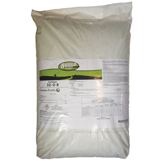 Russo 32-0-8 Granular Fertilizer 50 LB
