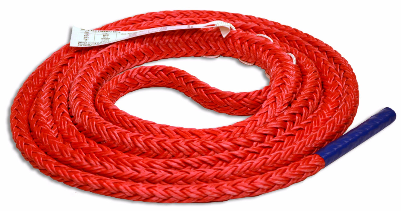 Samson Rope Technologies 825040X0166100 Tenex Tec TreeRig 5/8" x 16' Dead Eye Sling