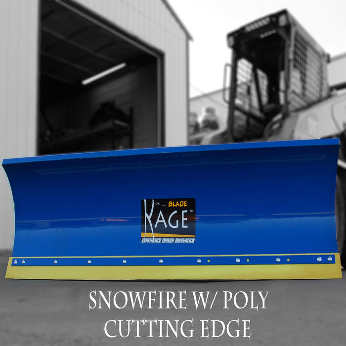 Kage SnowFire Skidsteer Snow Plow Blades