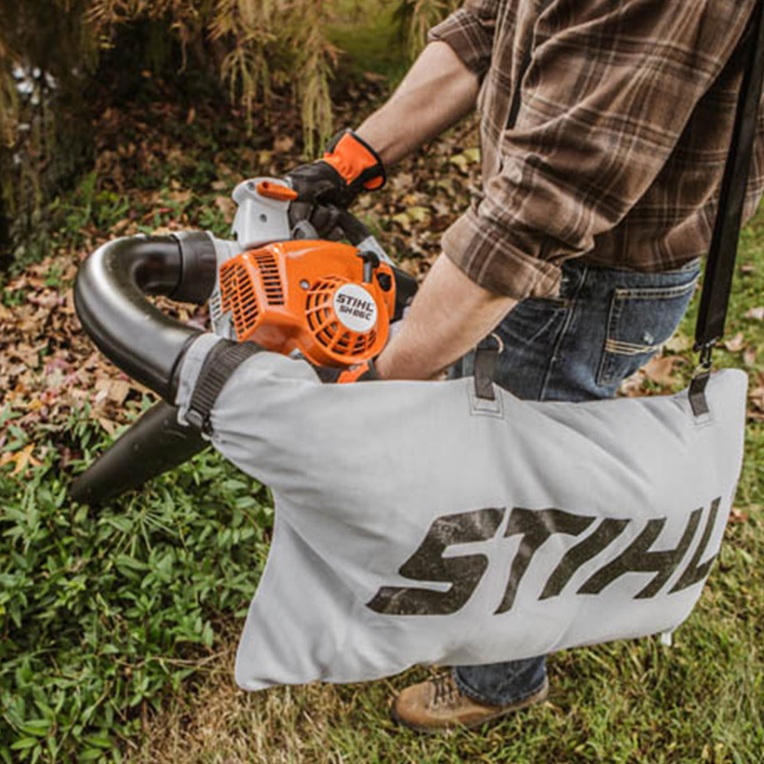 Aspiradora trituradora de hojas Stihl SH 86 CE