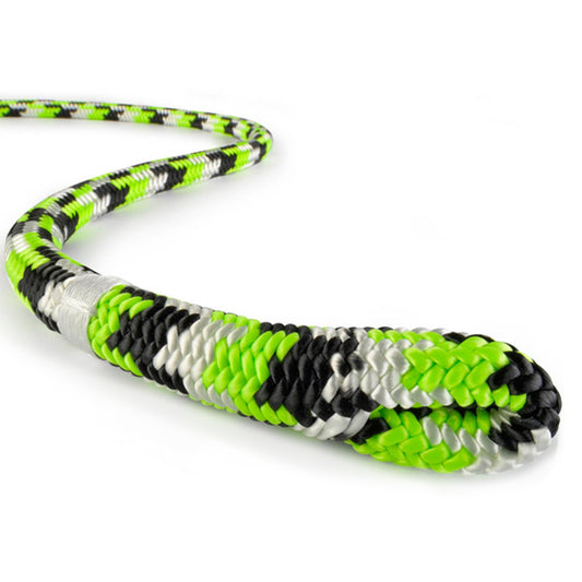 AT HEIGHT 120' Teuf Tachyon Climbing Line with 1 Eye
