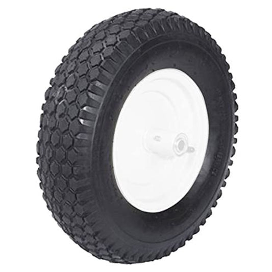 SCENIC ROAD Carretilla Rueda de 16" Neumático para césped de 4 capas