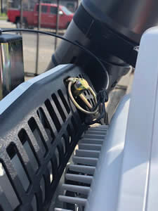 Trampa para recortadora ST-5 Rejilla para soplador (sólo Stihl BR-800X y BR-800C-E)