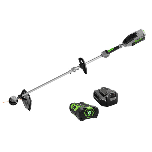 EGO Power+ 15 In. String Trimmer Rapid Reload w/ Straight Shaft 2.5ah Battery, 210w Charger