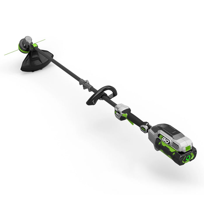 EGO 15 In. Powerload String Trimmer W/ Carbon Fiber Split Shaft Foldable Shaft Kit With 210w Charger, 2.5ah Battery
