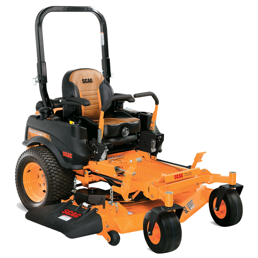 Cortacésped de giro cero Scag STCII-48V-22FX Tiger Cat II de 48 pulgadas