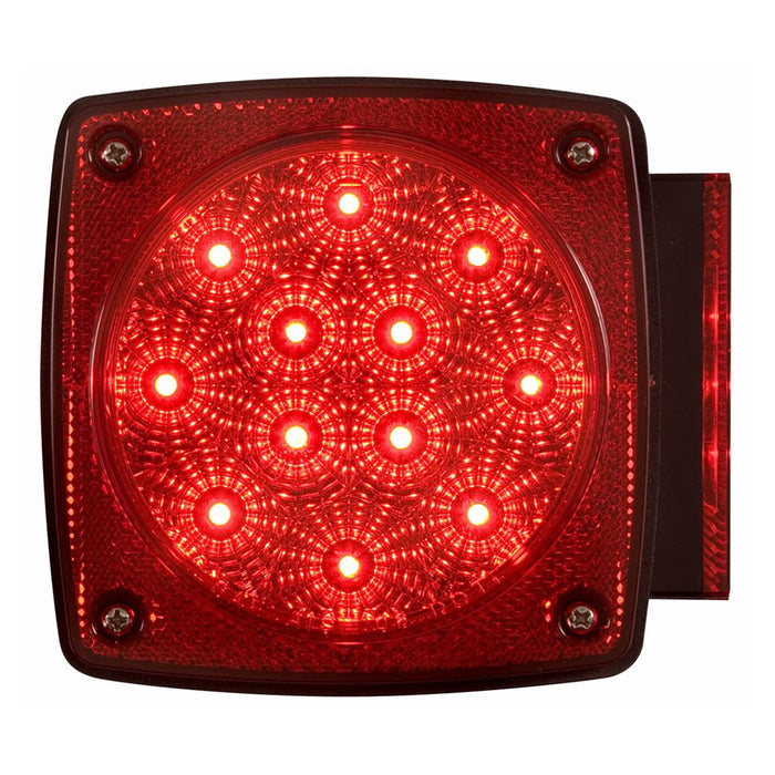 Optronics Luz LED roja Micro-Flex de parada/giro/cola con 6 funciones
