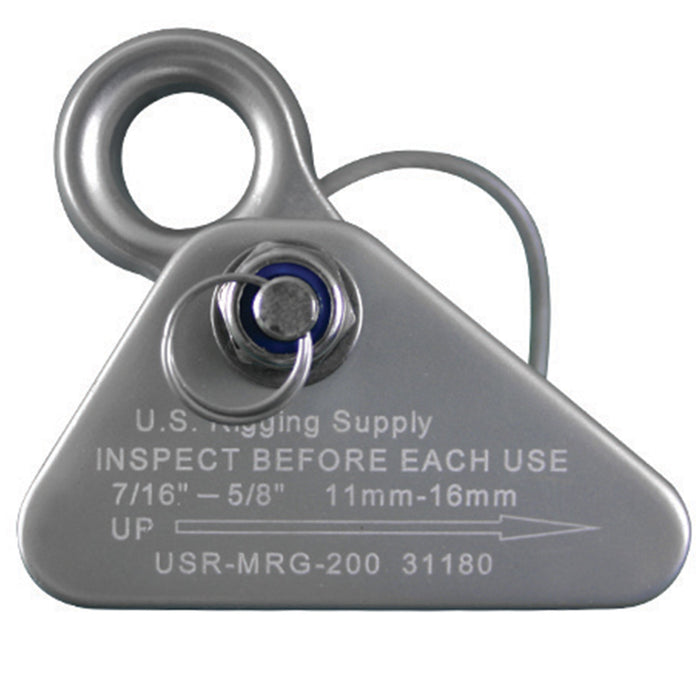 US Rigging Supply USR-MRG-200 ProClimb Mini agarre de cuerda de aluminio