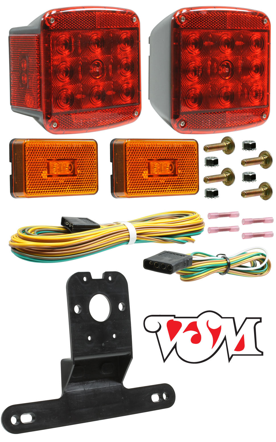 VSM 5551DK Kit de luces LED universales para remolque