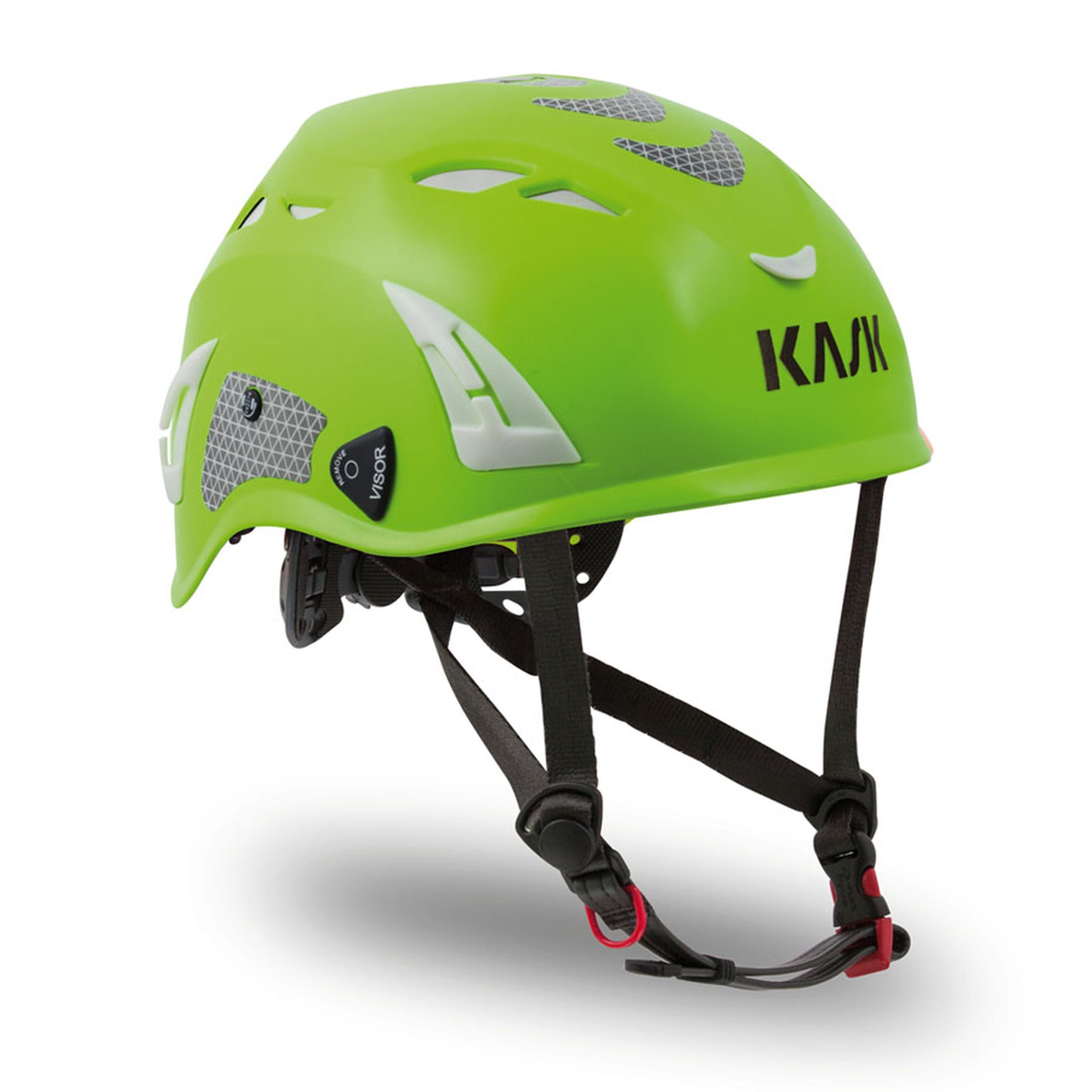 Kask WHE00037.224 Super Plasma Hi-Viz Helmet Lime