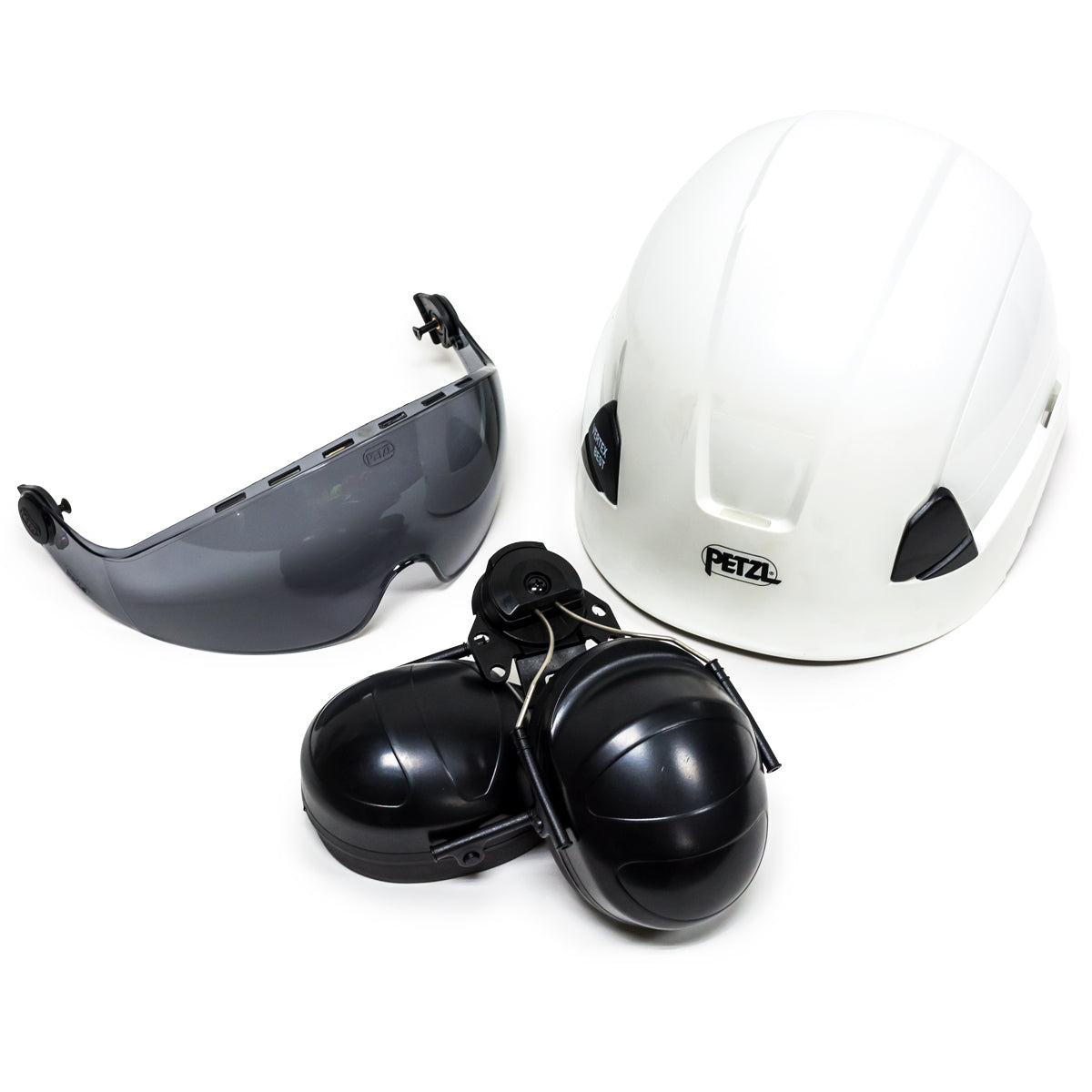 Kit de casco Petzl Vertex cómodo (blanco)